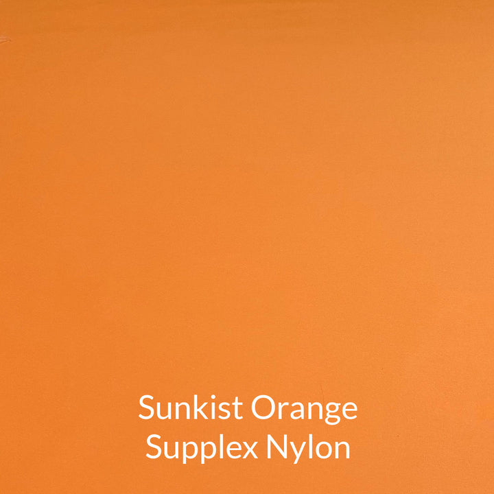 sunkist light orange supplex nylon fabric
