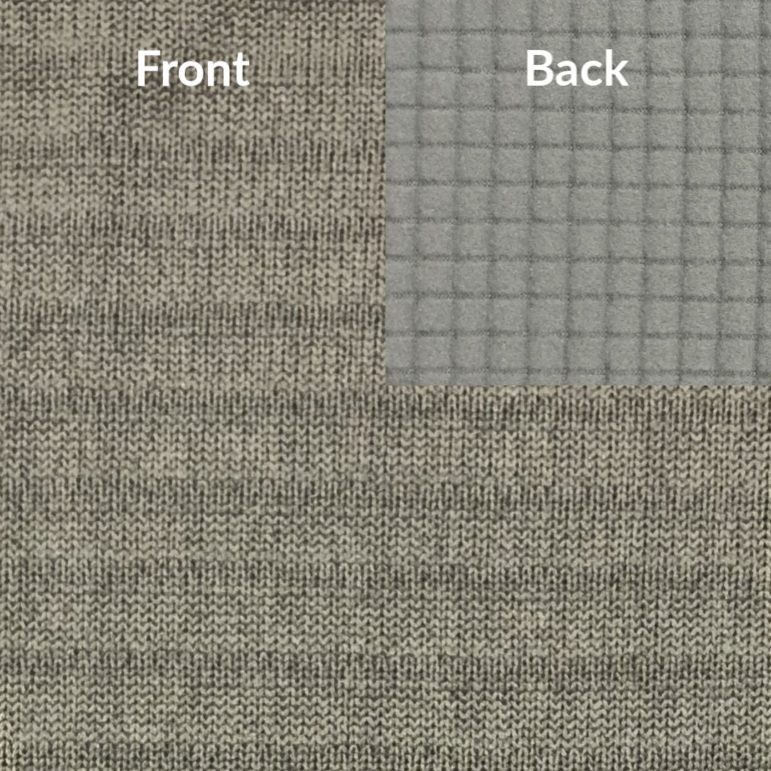 Titanium Powergrid Odor Resistant Wicking Breathable Next to Skin Base Layer Fabric