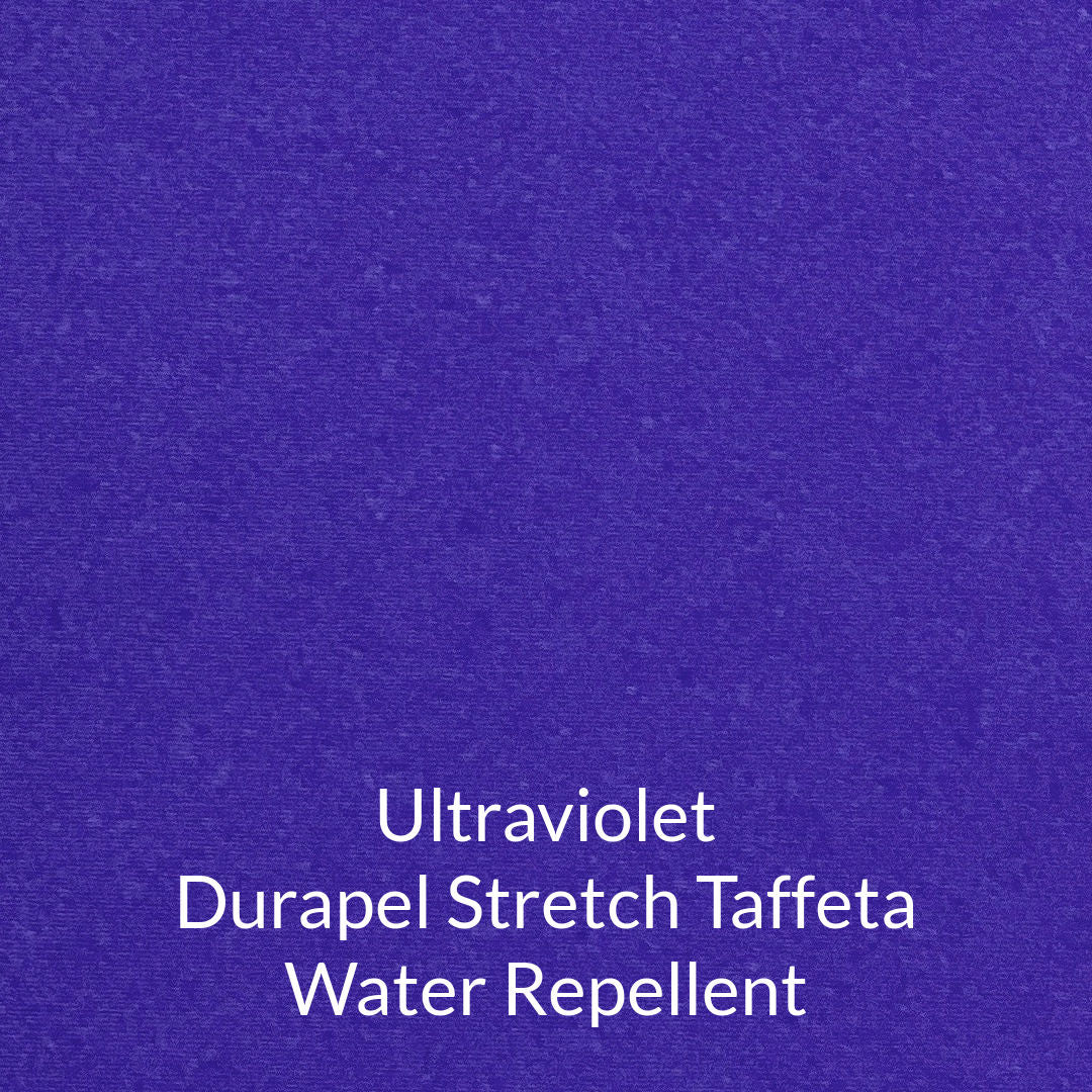 ultraviolet purple durapel stretch taffeta woven water repellent fabric