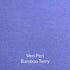 Very Periwinkle Purple Toned Bamboo French Terry Fabric