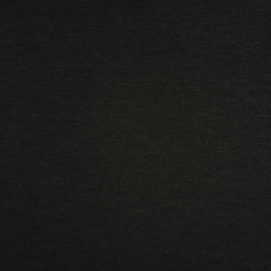 Bamboo Fleece Fabric Black