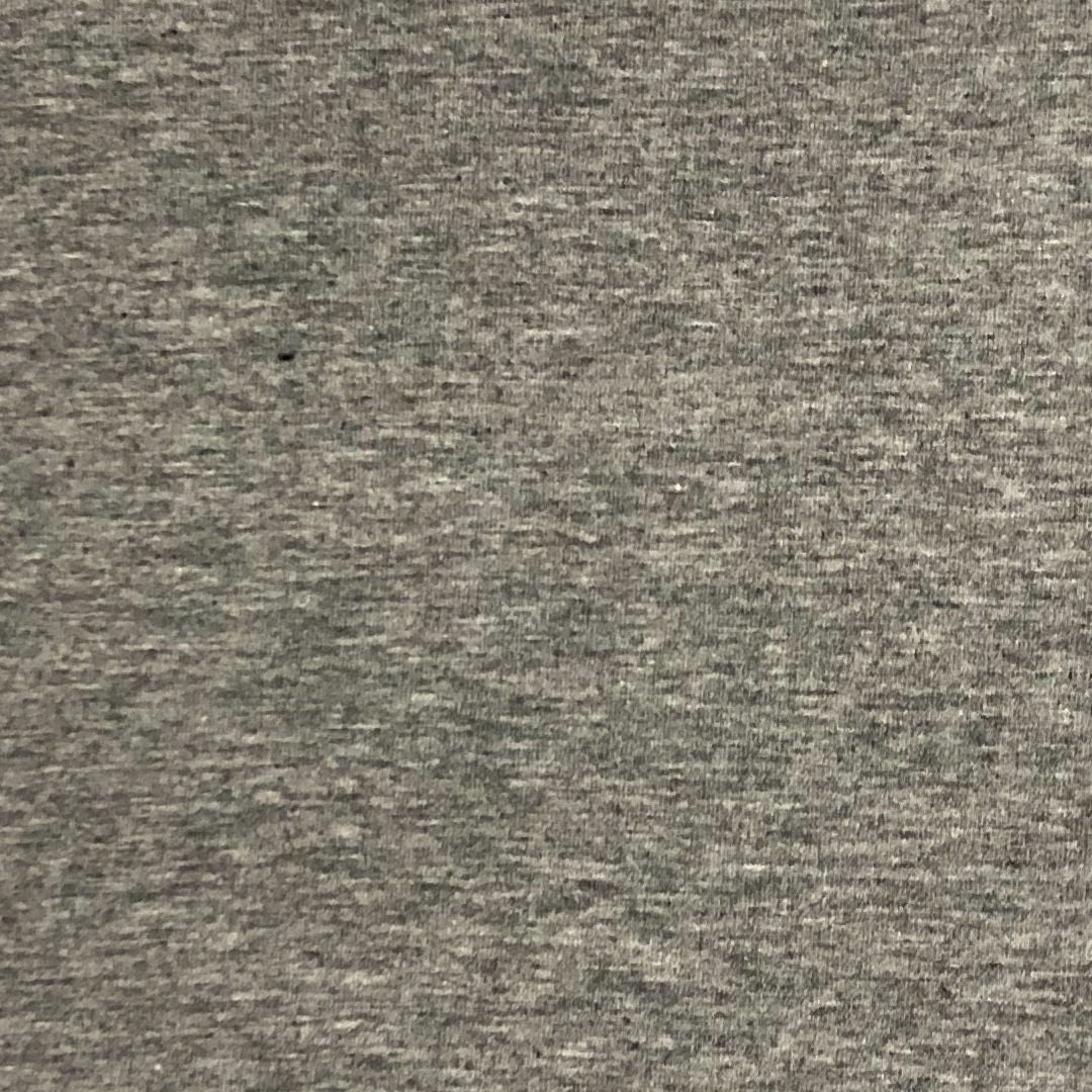 Heather Cement Bamboo French Terry Fabric