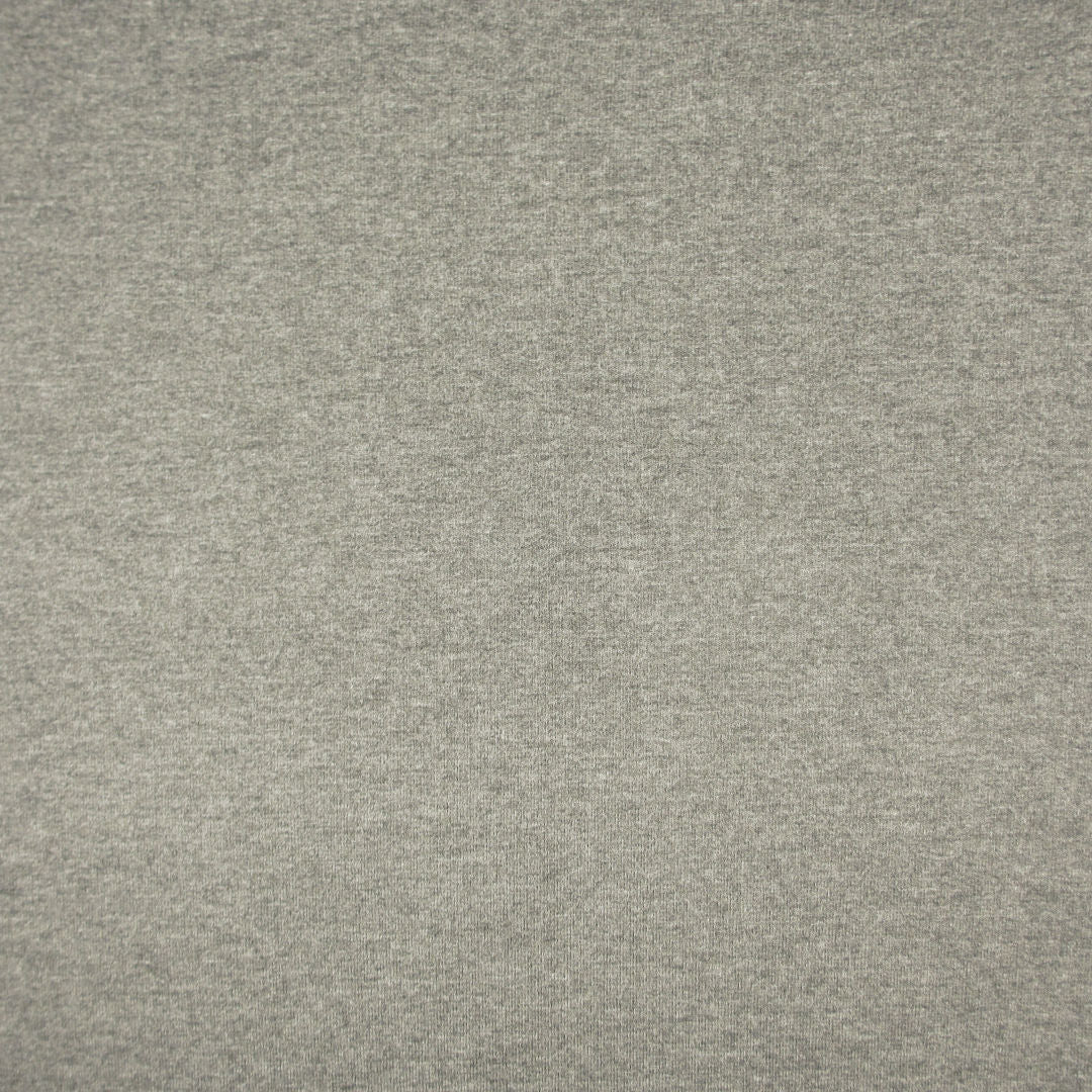 Bamboo French Terry Fabric Heather Grey