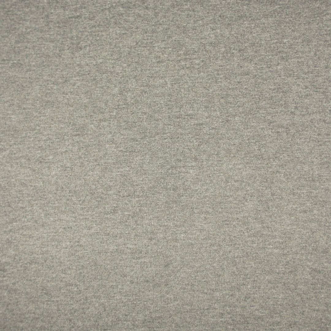 Bamboo French Terry Fabric Heather Grey