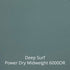 deep surf green blue polartec power dry midweight fabric