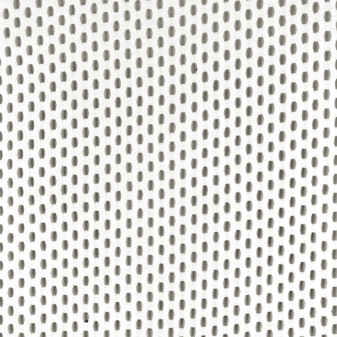Open Cell Mesh Fabric White Athletic Trim Notion