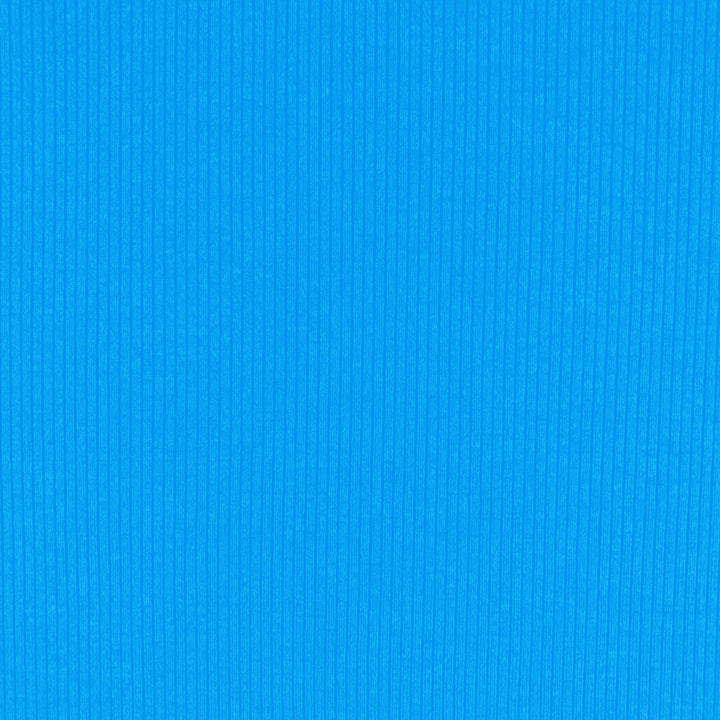 Pacific Blue Soft, Comfortable Rib Trim Fabric
