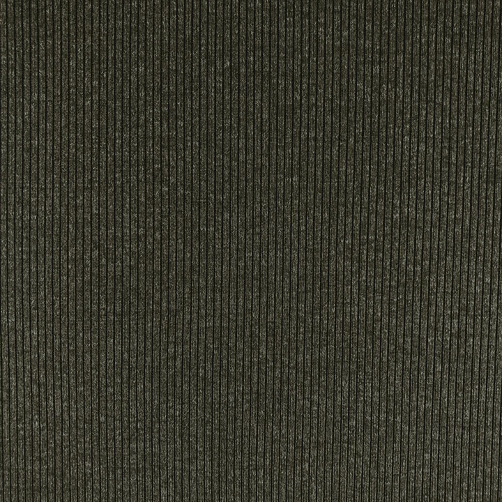 Heather Charcoal Soft, Comfortable Rib Trim Fabric
